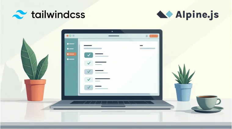 Build a TODO App with Alpine.js, Tailwind CSS, and LocalStorage